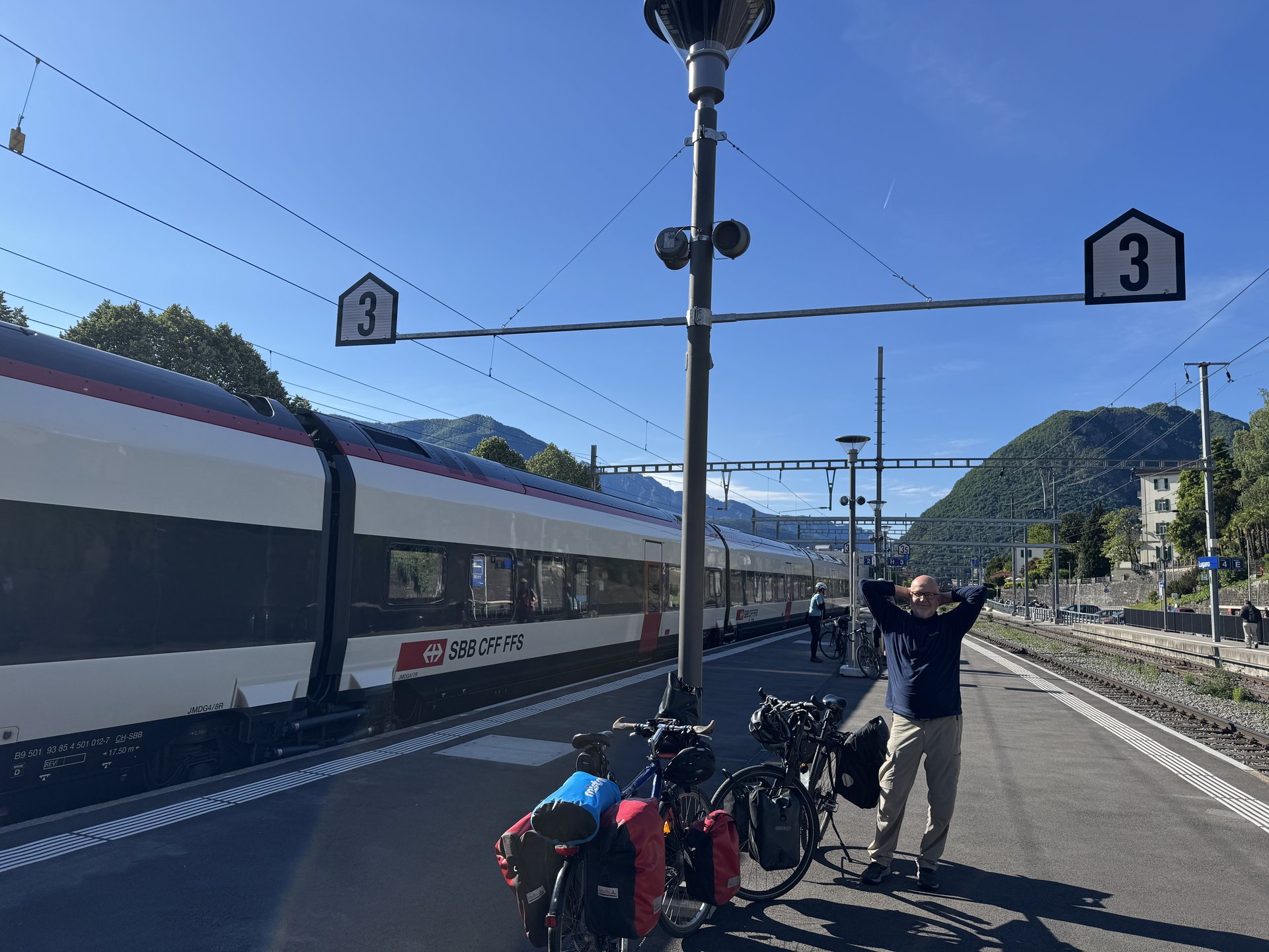 Wir verlassen Lugano