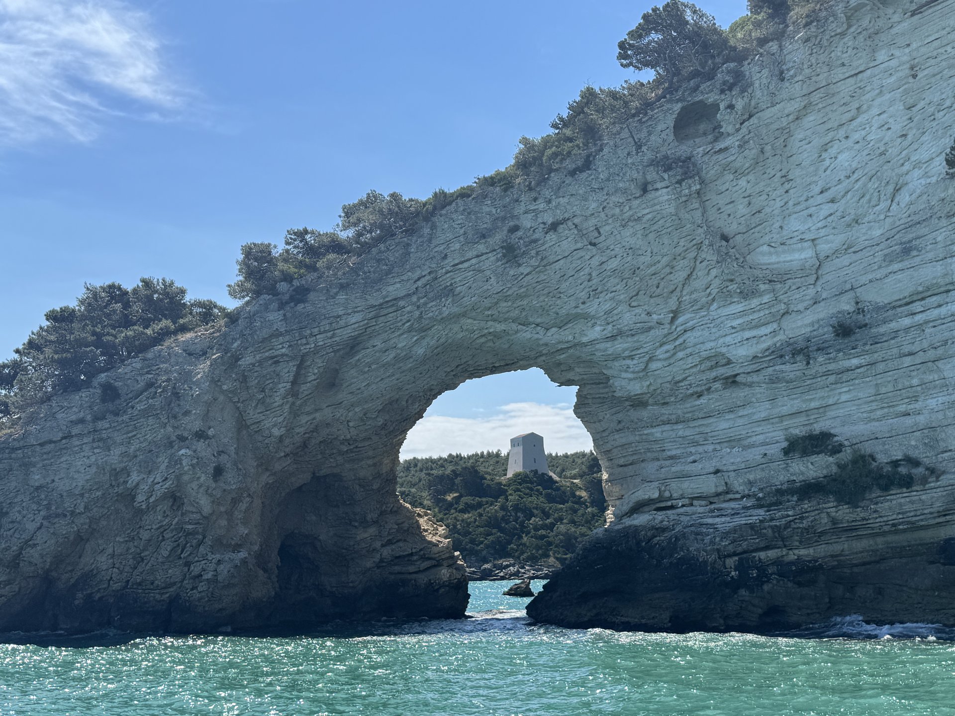 Felsbogen am Gargano