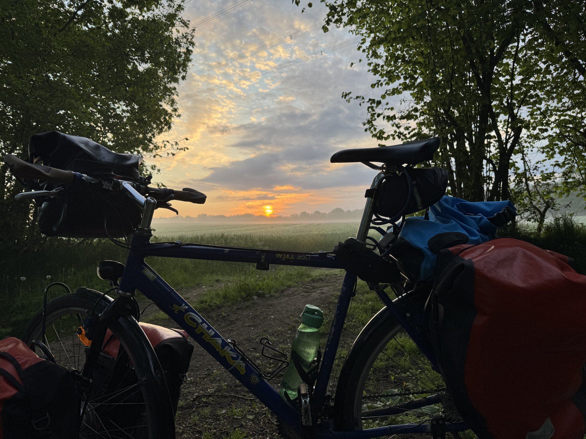 Aufbruch im Morgengrauen