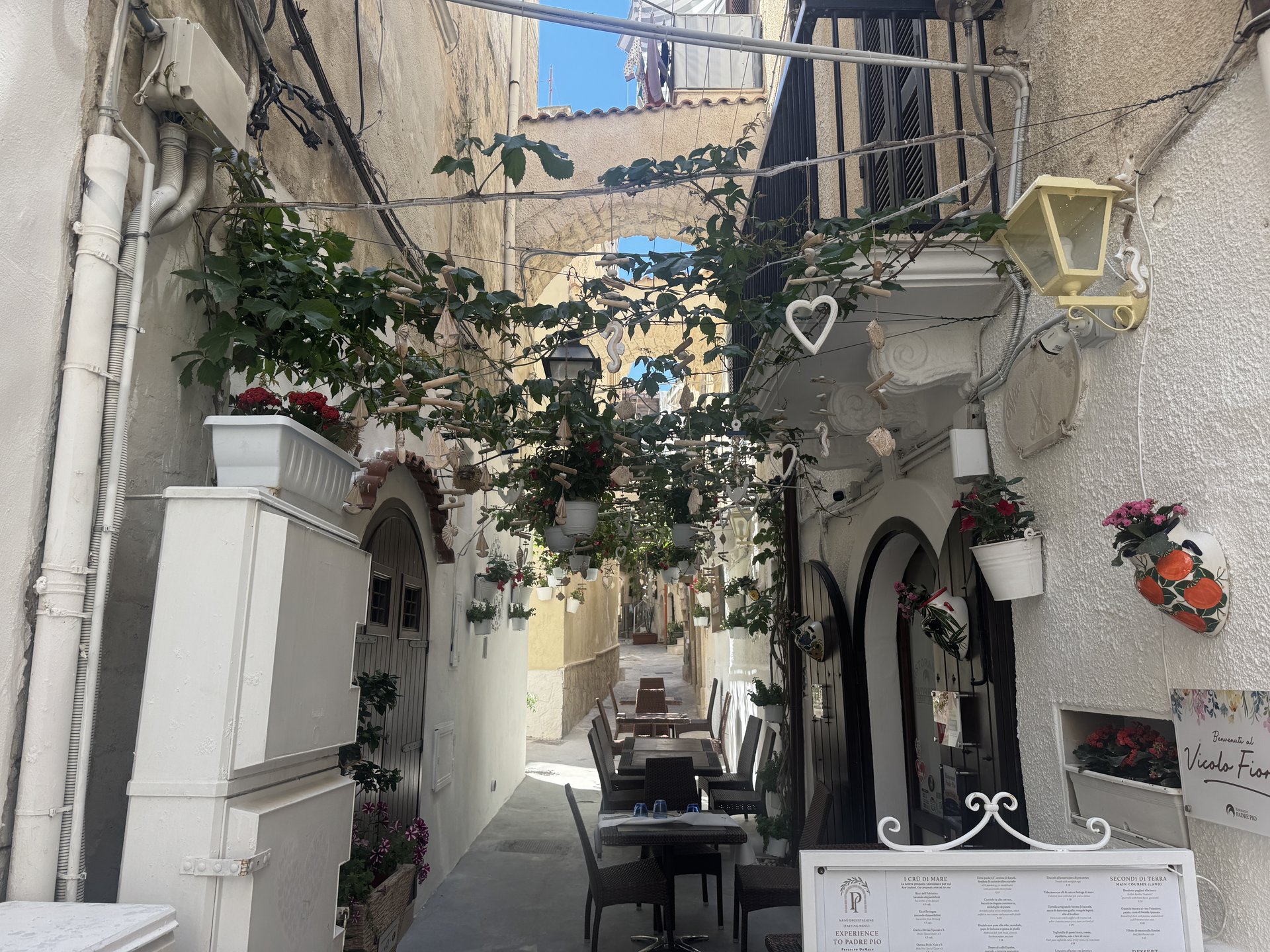 Vicolo Fiorito in Vieste
