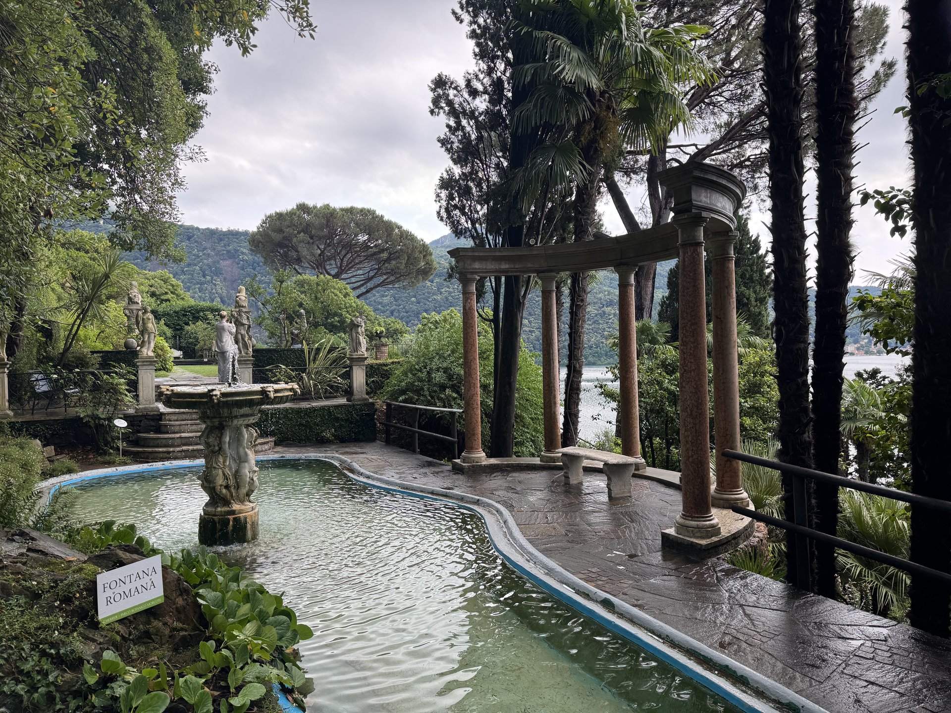 Fontana Romana im Scherrer Garten